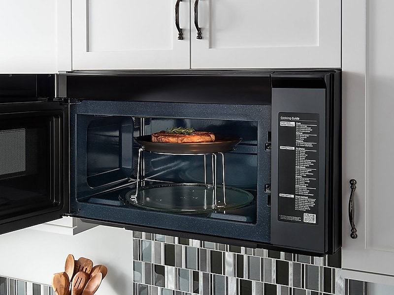 Model: ME21K7010DG | Samsung 2.1 cu. ft. Over The Range Microwave with PowerGrill and Ceramic Enamel Interior