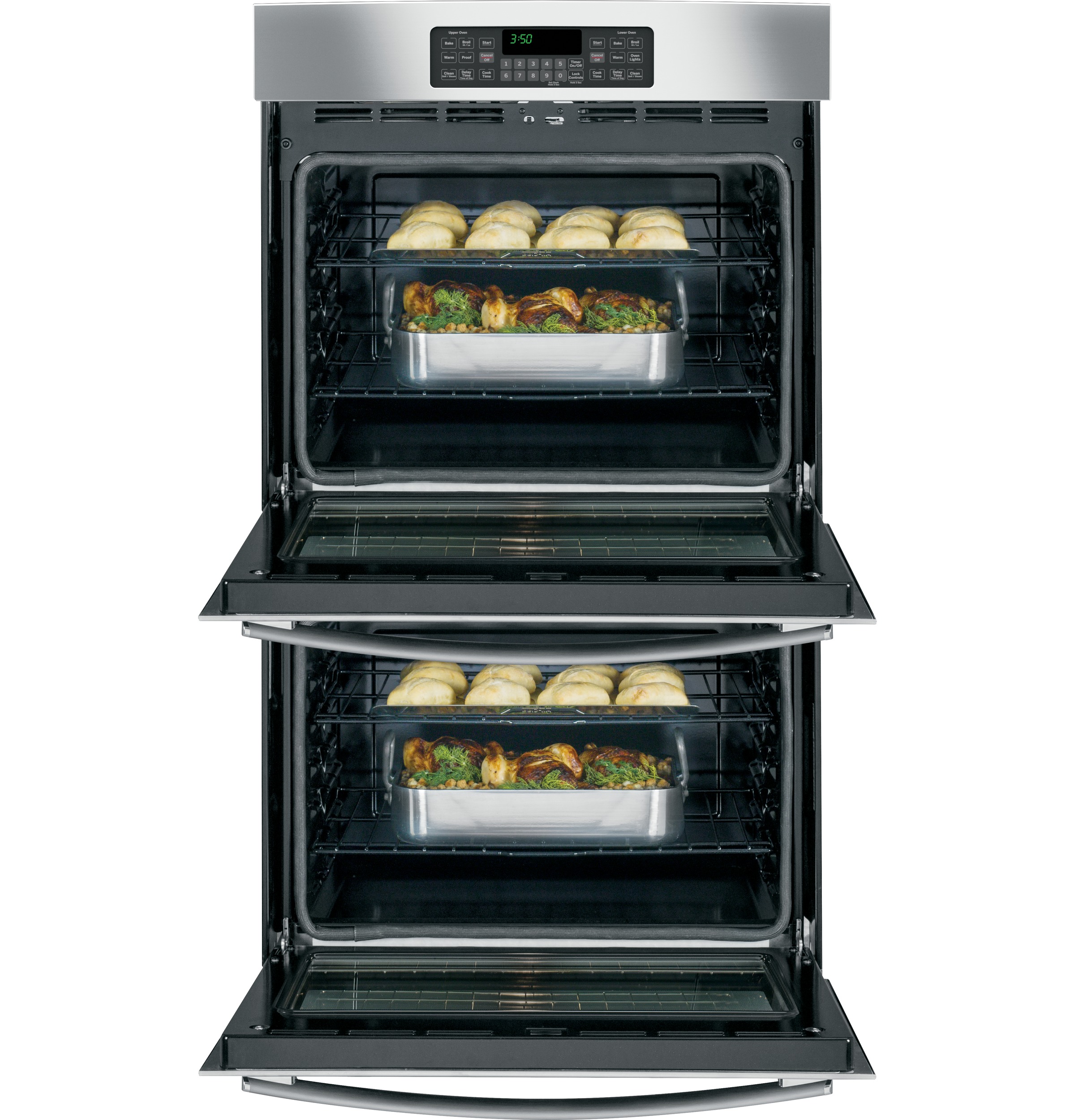 Model: JT3500SFSS | GE GE® 30" Built-In Double Wall Oven