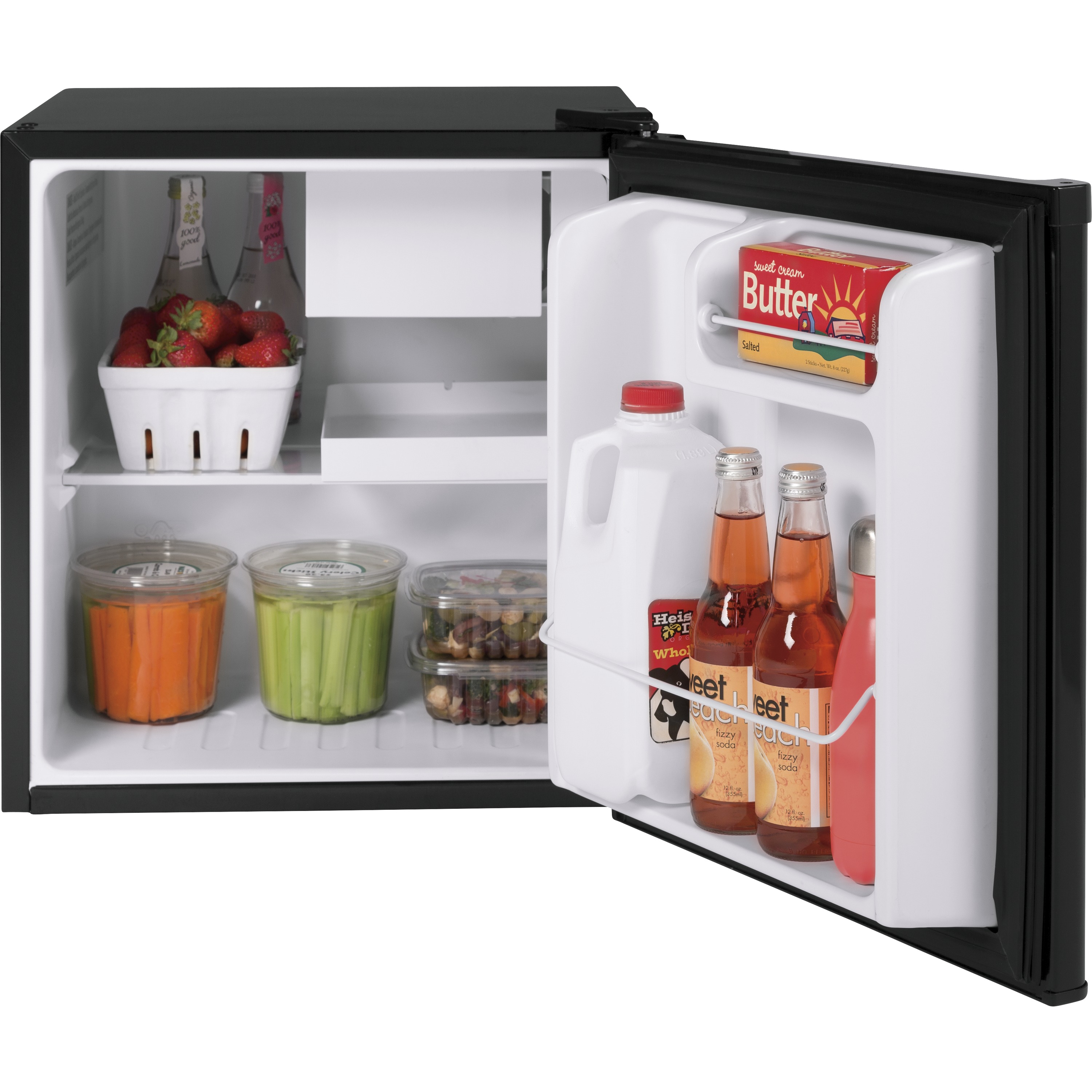 Model: HME02GGMBB | Hotpoint Hotpoint® 1.7 cu. ft. ENERGY STAR® Qualified Compact Refrigerator