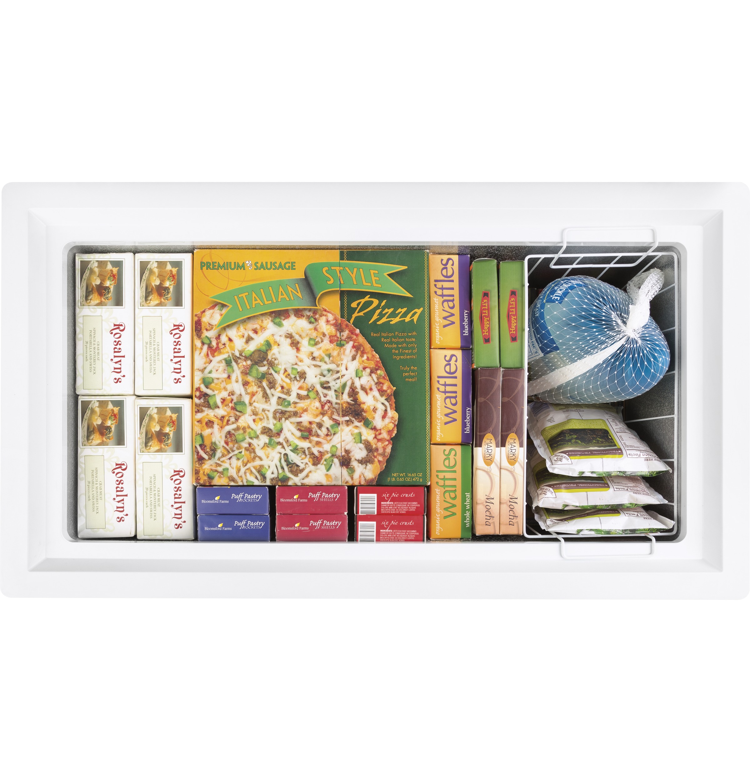 Model: HCM7SMWW | Hotpoint Hotpoint® 7.1 Cu. Ft. Manual Defrost Chest Freezer