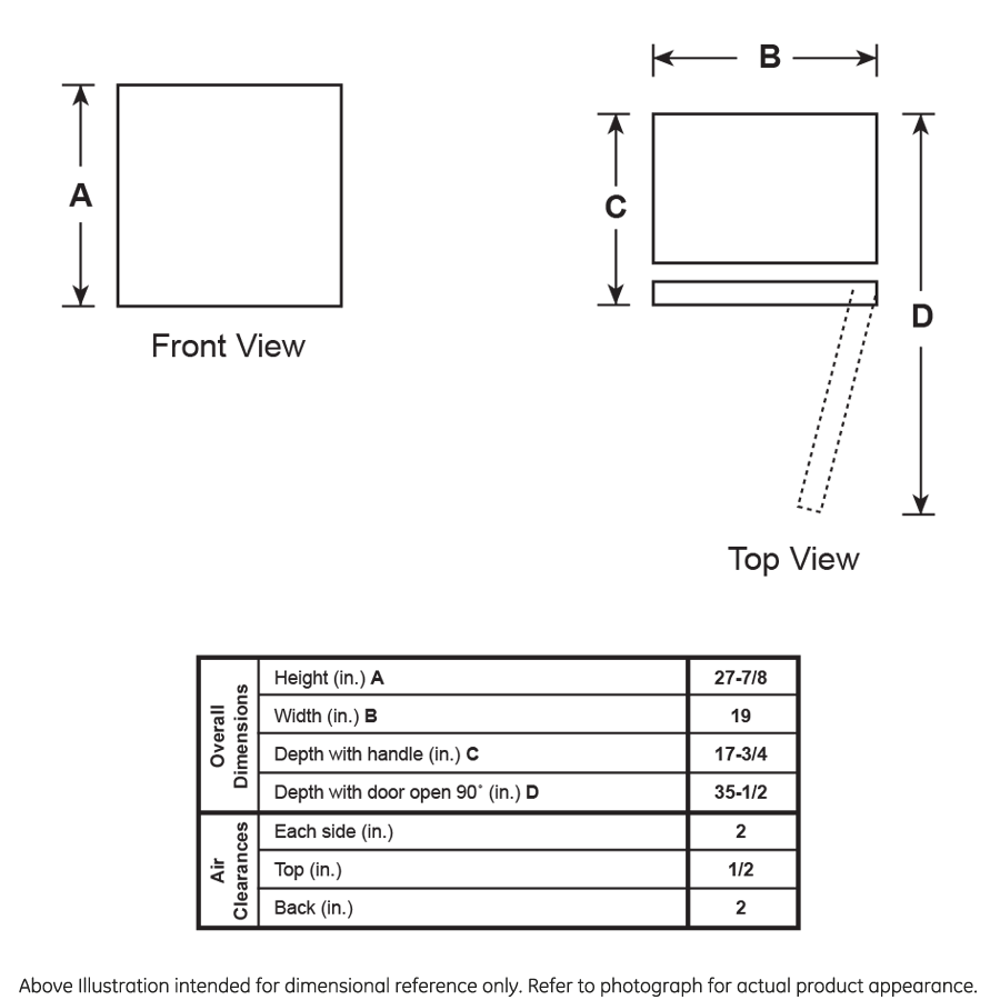 Model: HME03GGMBB | Hotpoint Hotpoint® 2.7 cu. ft. ENERGY STAR® Qualified Compact Refrigerator