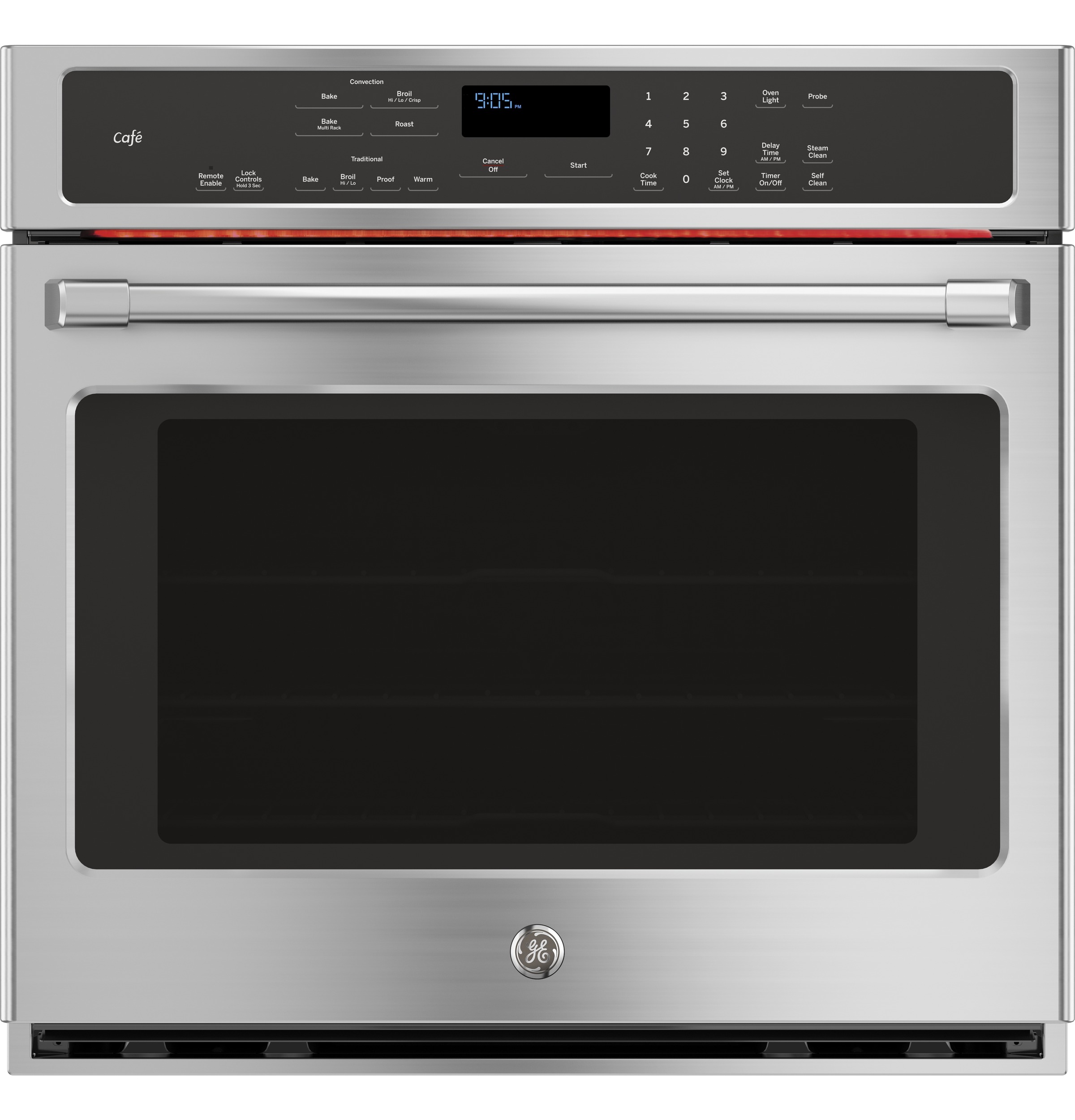 Model: CT9050SHSS | GE Cafe GE Café™ Series 30" Built-In Single Convection Wall Oven