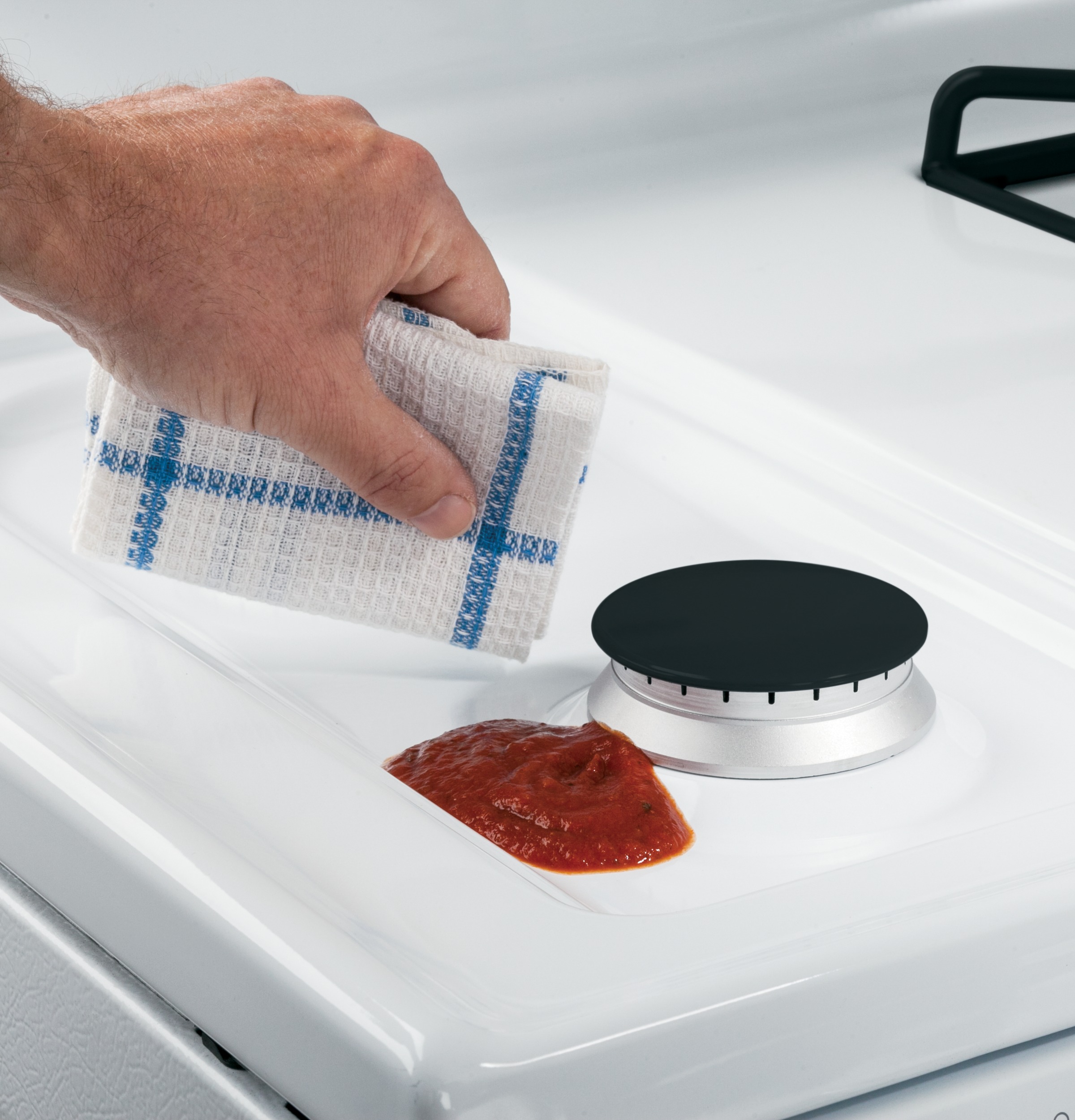 Model: RGBS200DMWW | Hotpoint Hotpoint® 30" Free-Standing Gas Range with Cordless Battery Ignition