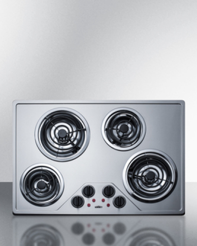 Summit 30" Electric Coil Cooktop