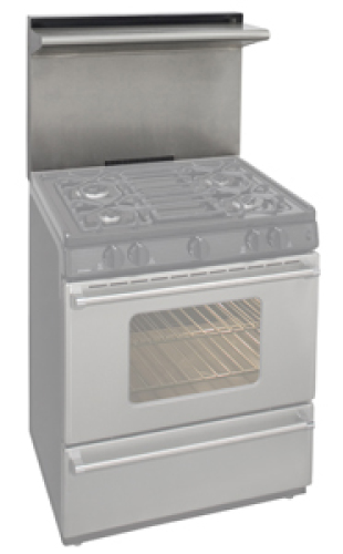 Premier 30in Stainless Steel Backguard