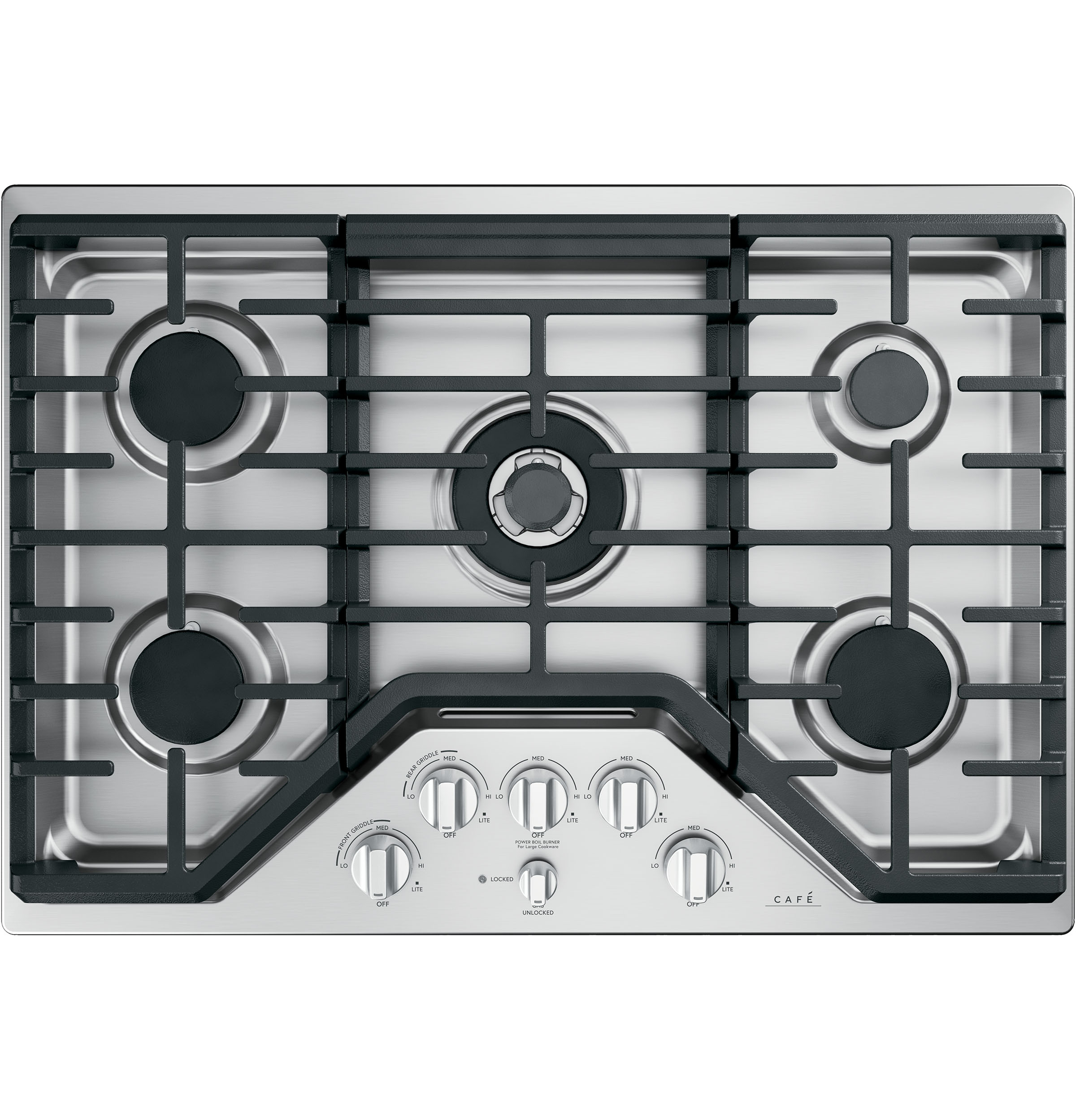 Cafe Cgp95302ms1 Cafe 30 Gas Cooktop Rosendahl S Appliance