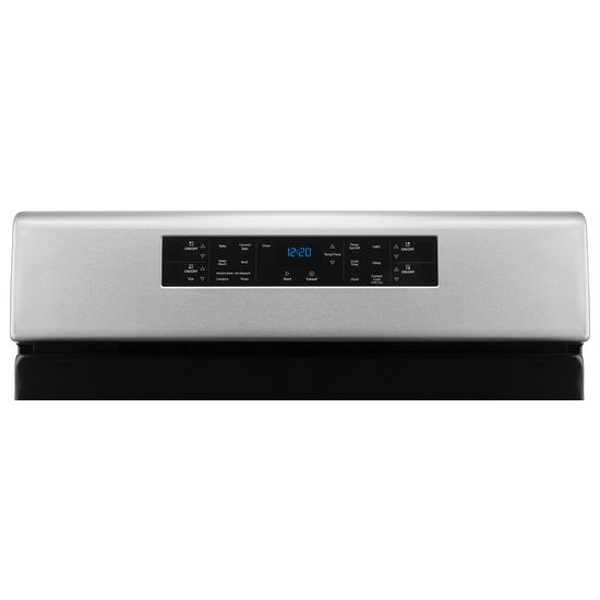 5.3 cu. ft. Guided Electric Front Control Range with Fan Convection Cooking