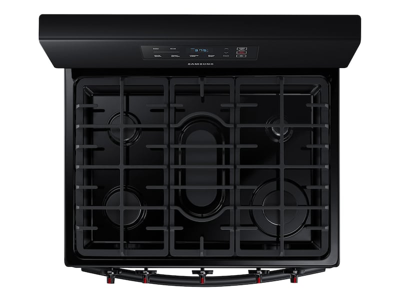 Model: NX58K3310SB | Samsung 5.8 cu. ft. Freestanding Gas Range 