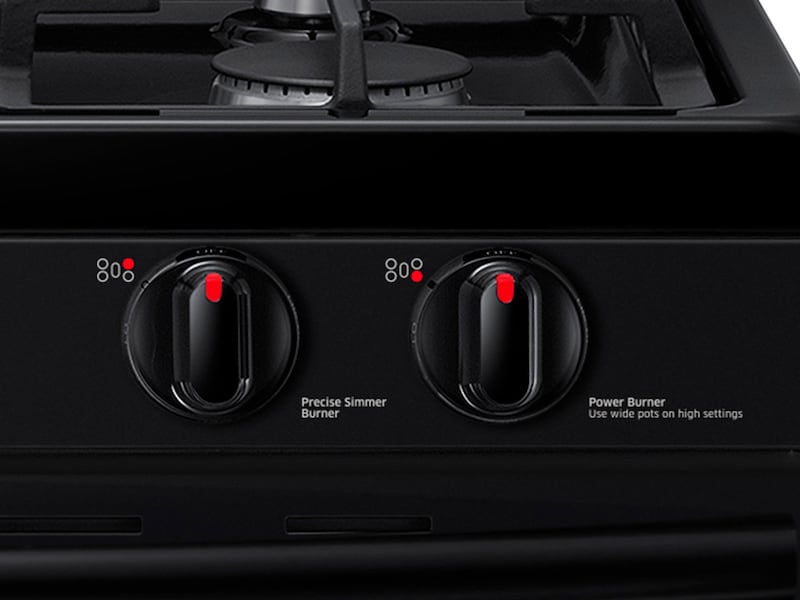 Model: NX58K3310SB | Samsung 5.8 cu. ft. Freestanding Gas Range 