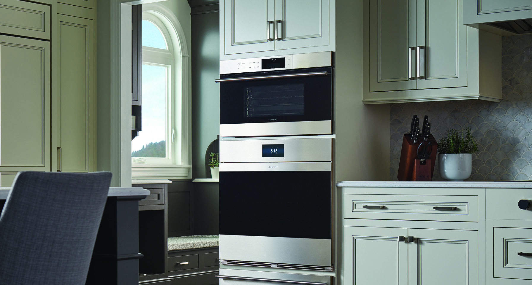 Wolf CSO30TE/S/TH 30" E Series Transitional Convection Steam Oven