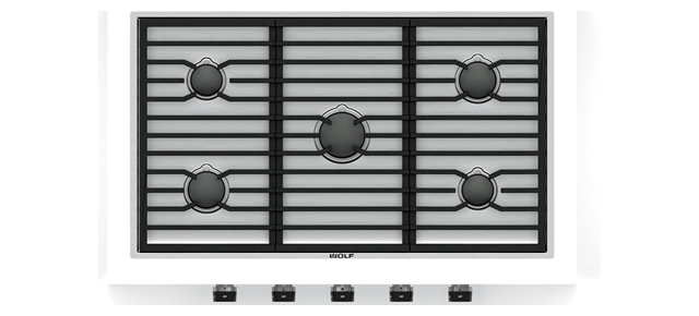 36 Contemporary Gas Cooktop - 5 Burners