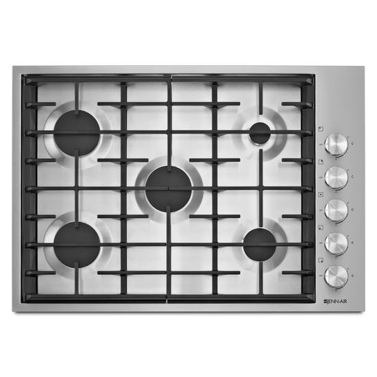 Jenn Air Jgc7530bs Euro Style 30 5 Burner Gas Cooktop