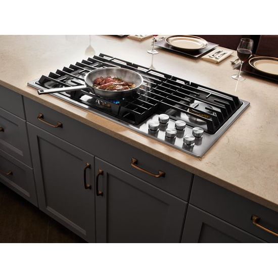 Jenn Air Jgd3536gs Euro Style 36 Jx3 Gas Downdraft Cooktop