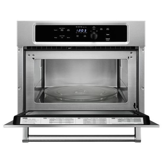 KitchenAid KMBS104ESS 24" Built In Microwave Oven with 1000 Watt