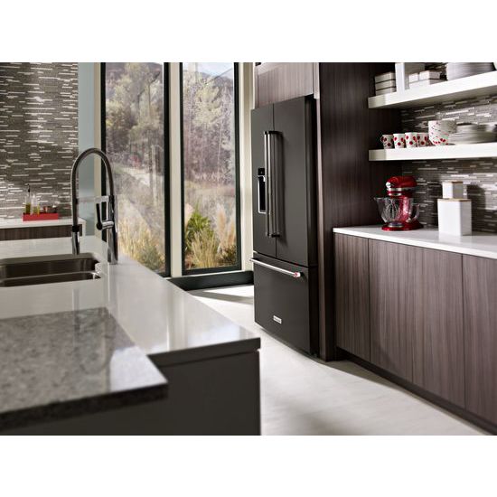 Kitchenaid Krfc704fbs 23 8 Cu Ft 36 Counter Depth French