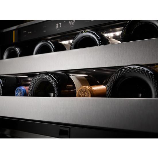 Model: KUBR304ESS | KitchenAid 24" Stainless Steel Beverage Center with SatinGlide® Metal-Front Racks