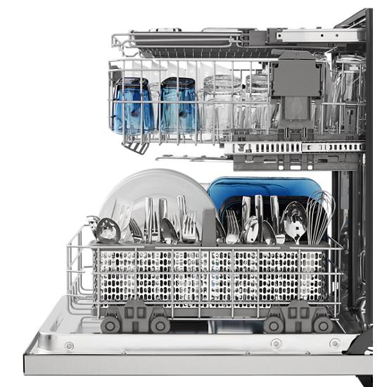 Top Control Dishwasher with PowerDry Options and Third Level Rack