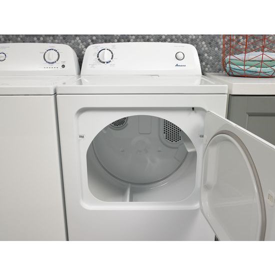 Amana NED4655EW 6.5 cu. ft. Electric Dryer with Wrinkle Prevent