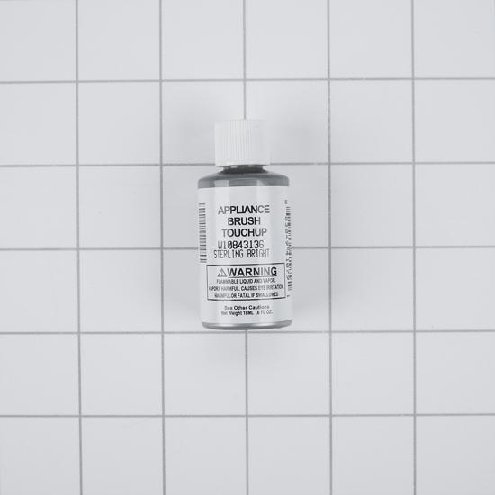 Model: W10843136 | Unbranded Sterling Bright Appliance Touchup Paint