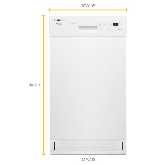 whirlpool mini dishwasher