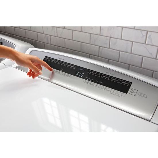 7.4 cu. ft. Top Load Electric Dryer with AccuDry™ Sensor Drying Technology