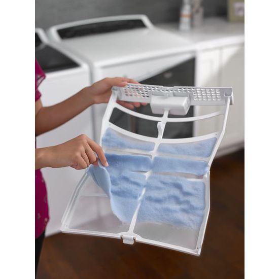 8.8 cu.ft Top Load HE Electric Dryer with Intuitive Touch Controls, Steam Refresh