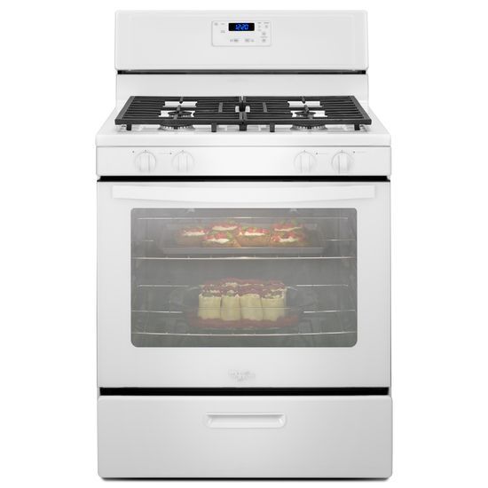 Whirlpool Wfg320m0bw 5 1 Cu Ft Freestanding Gas Range With