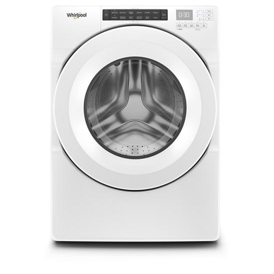 Model: WFW560CHW | Whirlpool 4.3 cu. ft. Closet-Depth Front Load Washer with Intuitive Controls