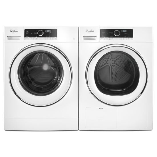 Model: WHD5090GW | Whirlpool 4.3 cu.ft Compact Ventless Heat Pump Dryer with Wrinkle Shield™ Option