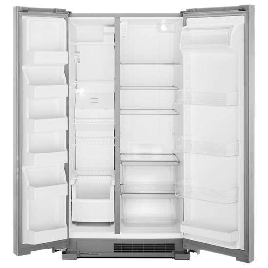 36-inch Wide Side-by-Side Refrigerator - 25 cu. ft.