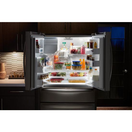 Model: WRX735SDHB | Whirlpool 36-Inch Wide French Door Refrigerator - 25 cu. ft.