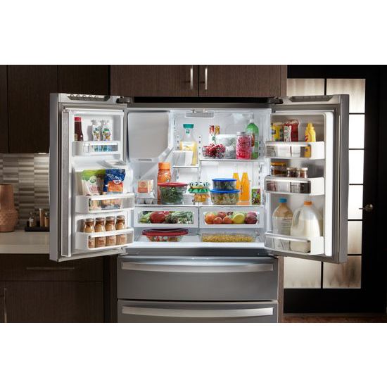 Model: WRX735SDHB | Whirlpool 36-Inch Wide French Door Refrigerator - 25 cu. ft.