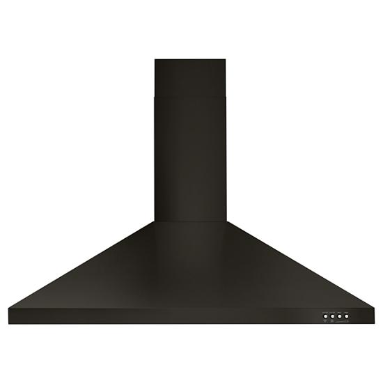 Model: WVW53UC6HV | Unbranded 36" Contemporary Black Stainless Wall Mount Range Hood