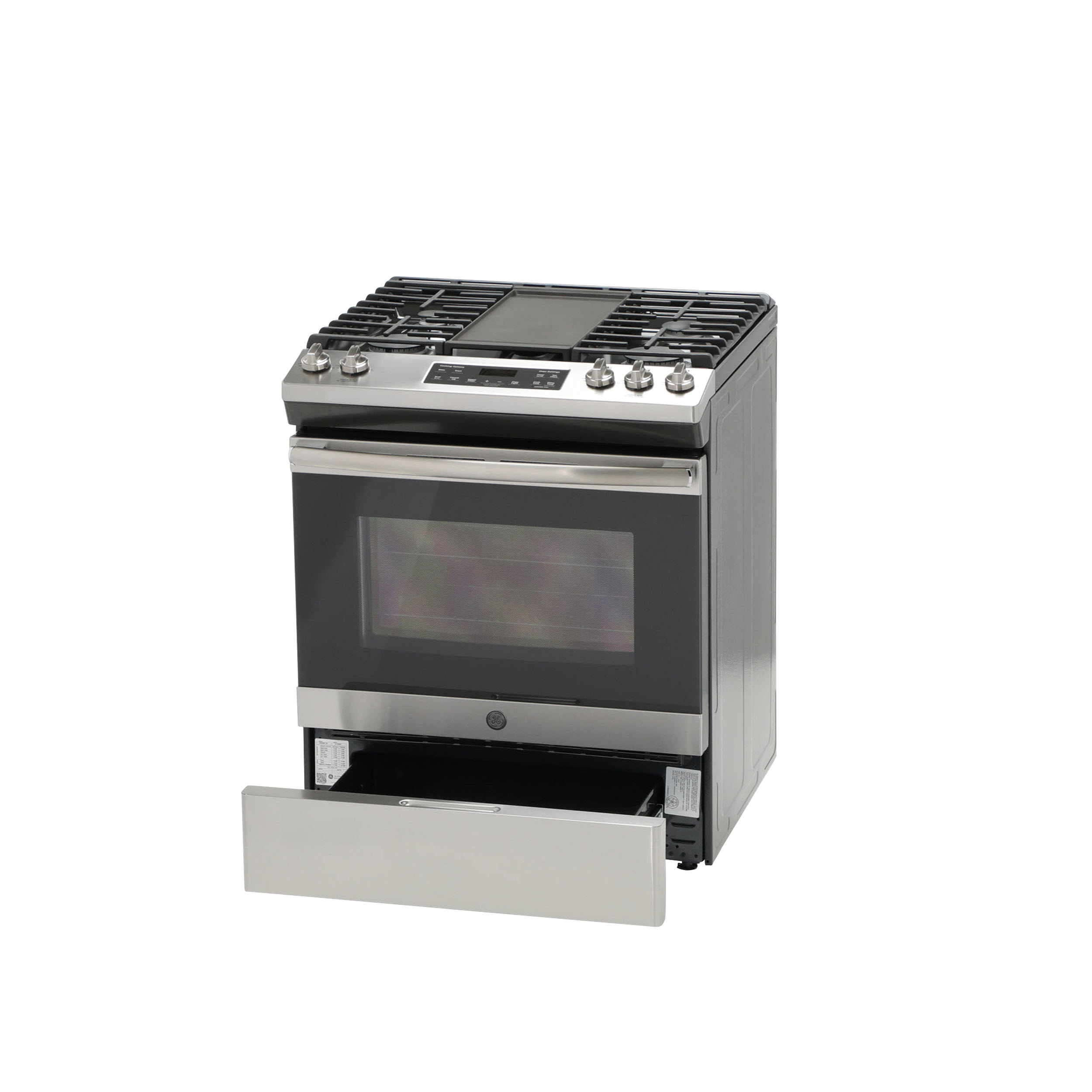 GE JGSS66SELSS GE® 30" SlideIn Front Control Gas Range Automatic