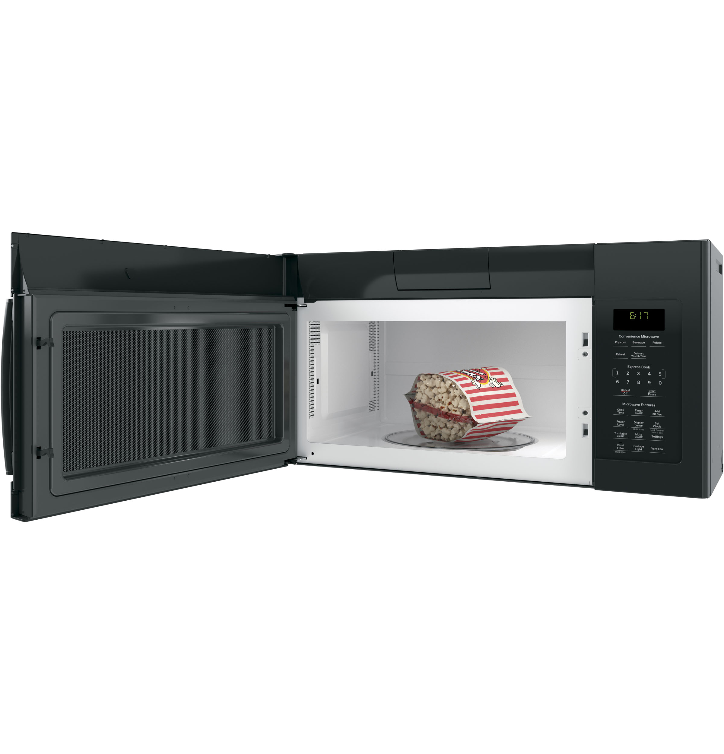 GE JVM6172DKBB GE?? 1.7 Cu. Ft. OvertheRange Microwave Oven GE