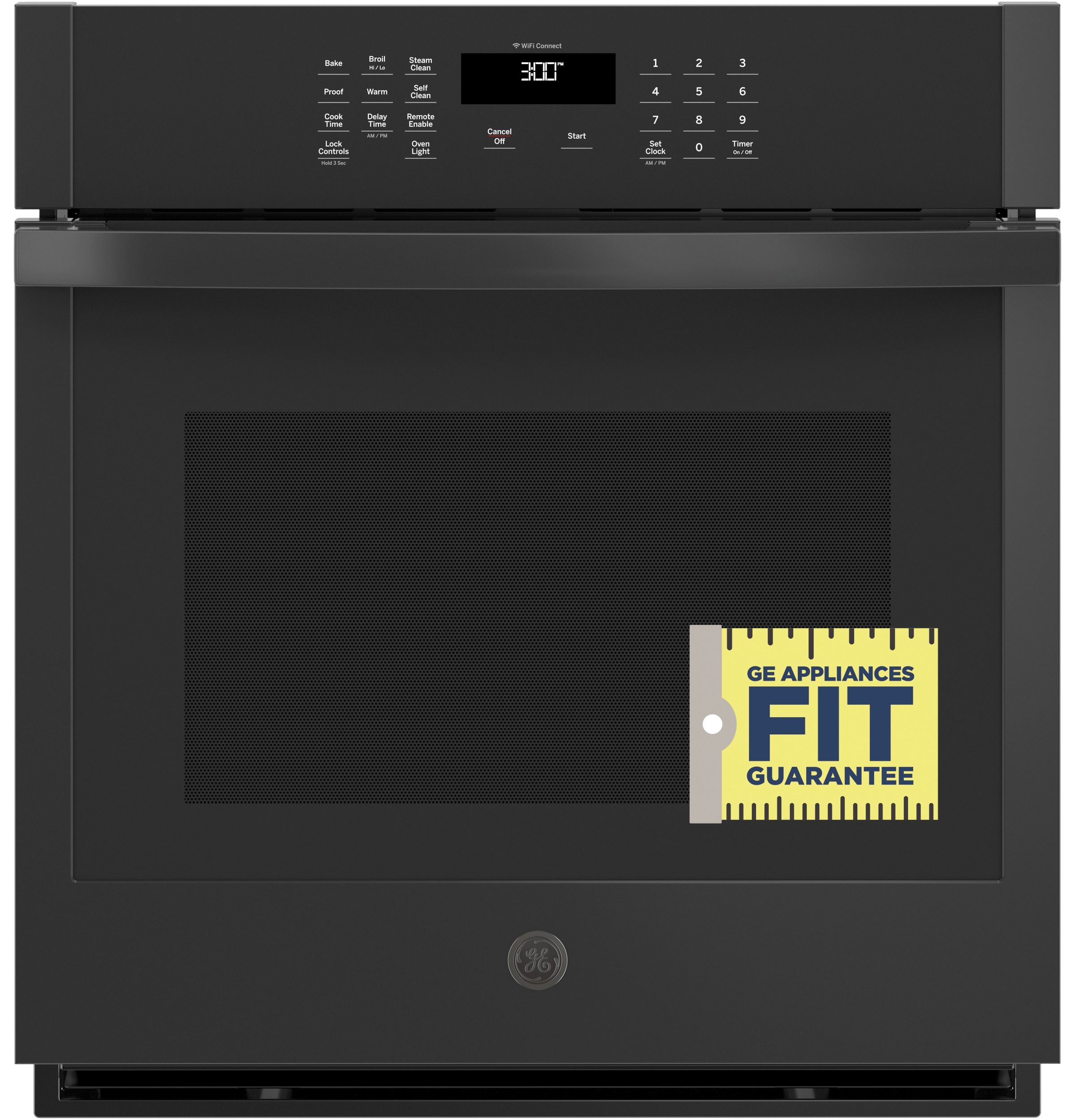 GE - JKS3000DNBB - GE® 27" Smart Built-In Single Wall Oven-JKS3000DNBB