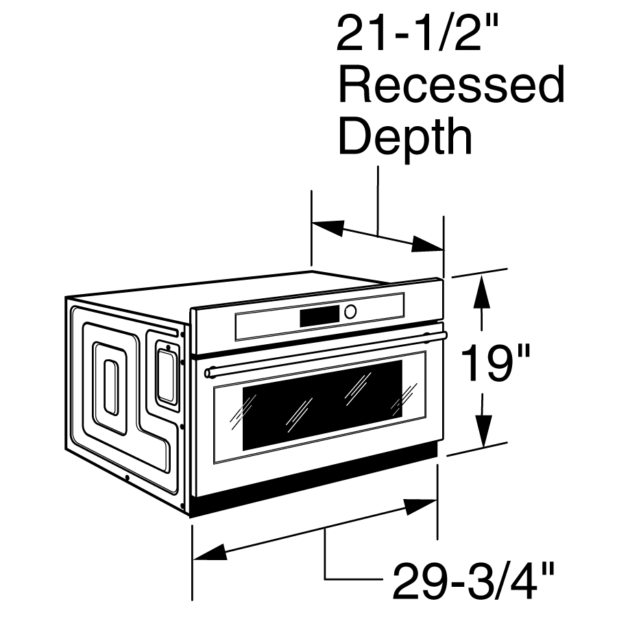 Monogram Zsc1201jss Monogram Built In Oven With Advantium Speedcook Technology 120v Zsc1201jss Snyder Diamond