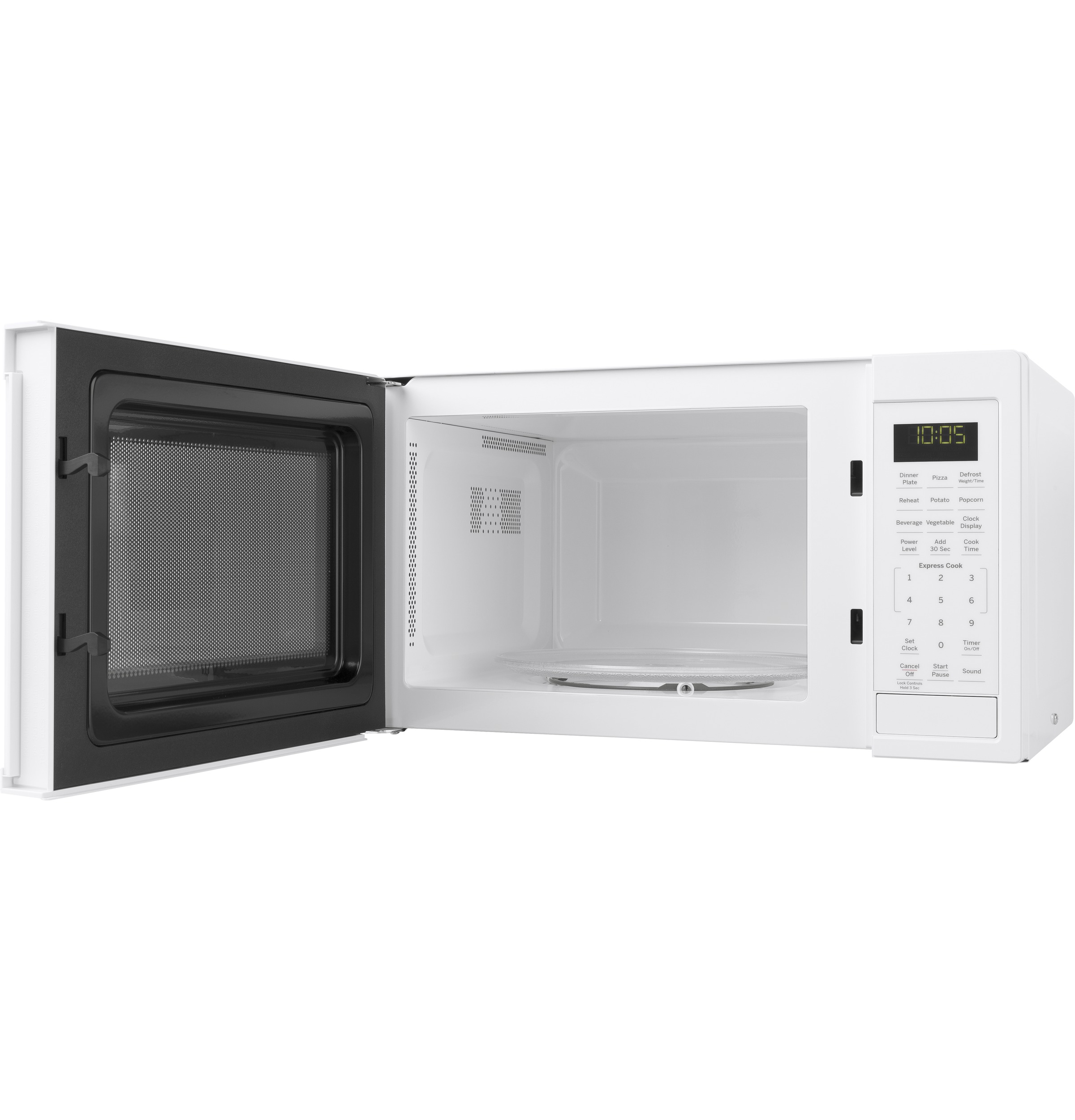 GE JES1095DMWW GE® 0.9 Cu. Ft. Capacity Countertop Microwave Oven