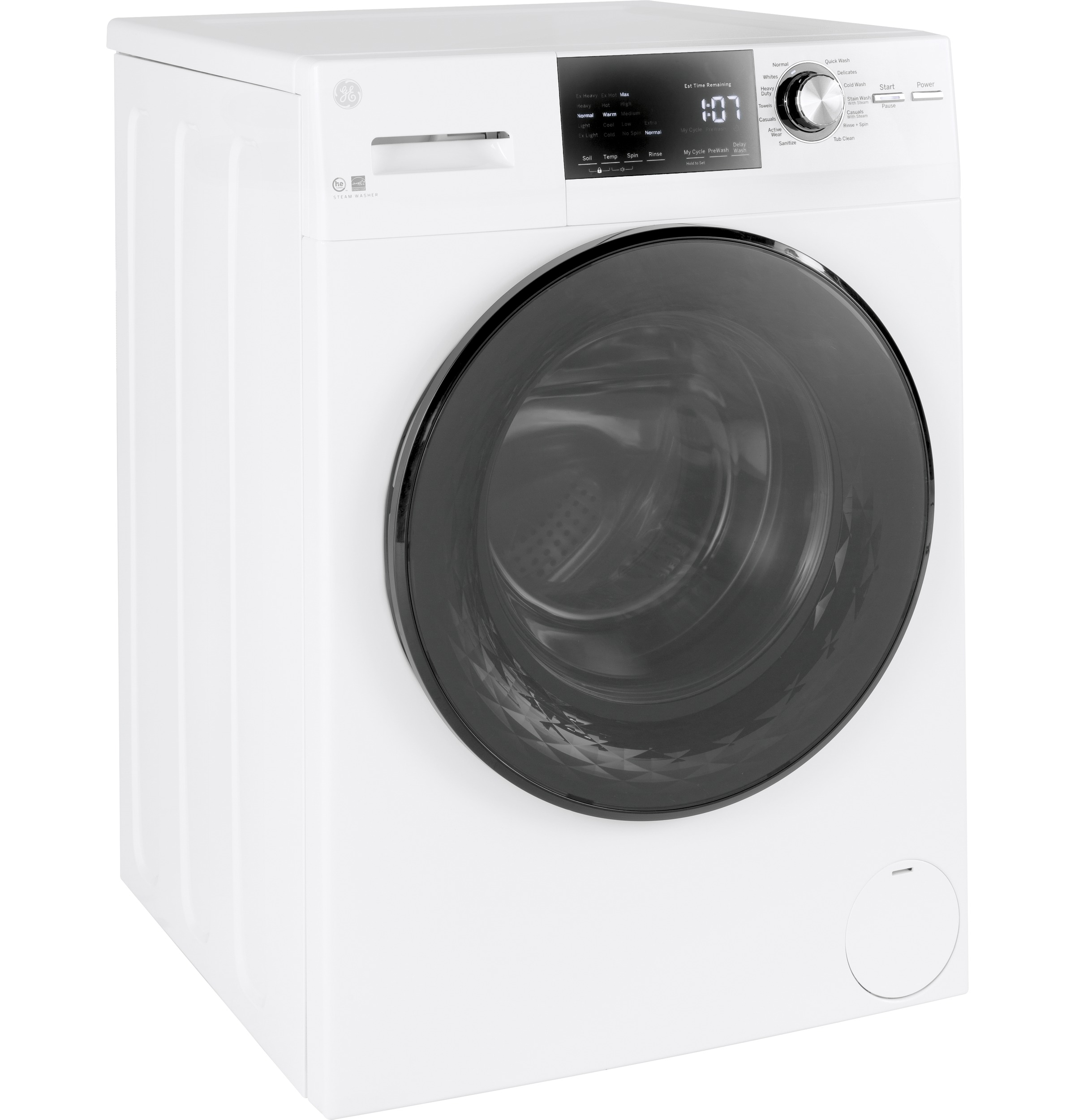 GE GFW148SSMWW GE® 24" 2.4 Cu. Ft. ENERGY STAR® Front Load Washer