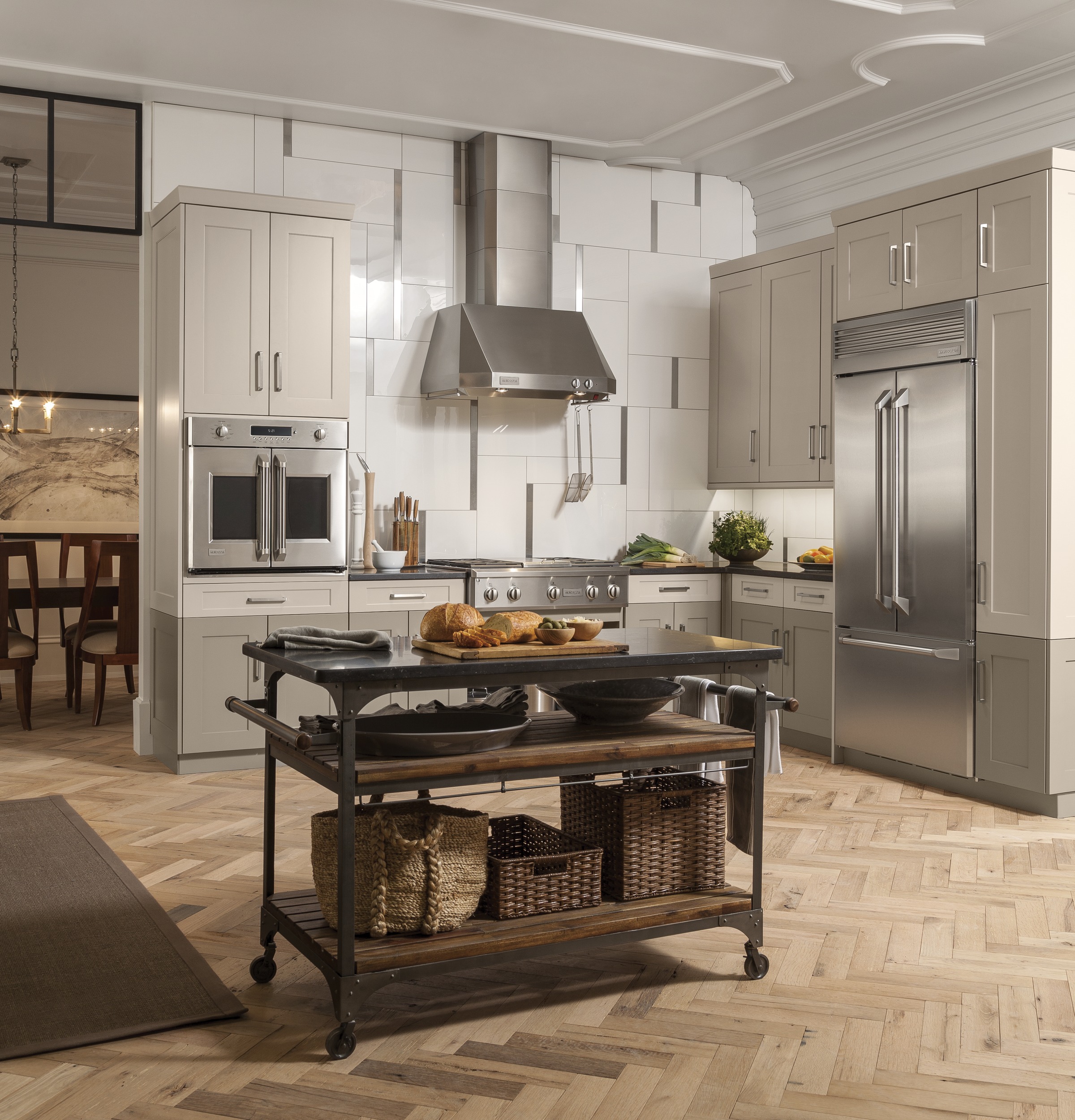 Monogram Zv36tsfss Monogram 36 Stainless Steel Professional Hood Zv36tsfss Art Handler S Appliance Center