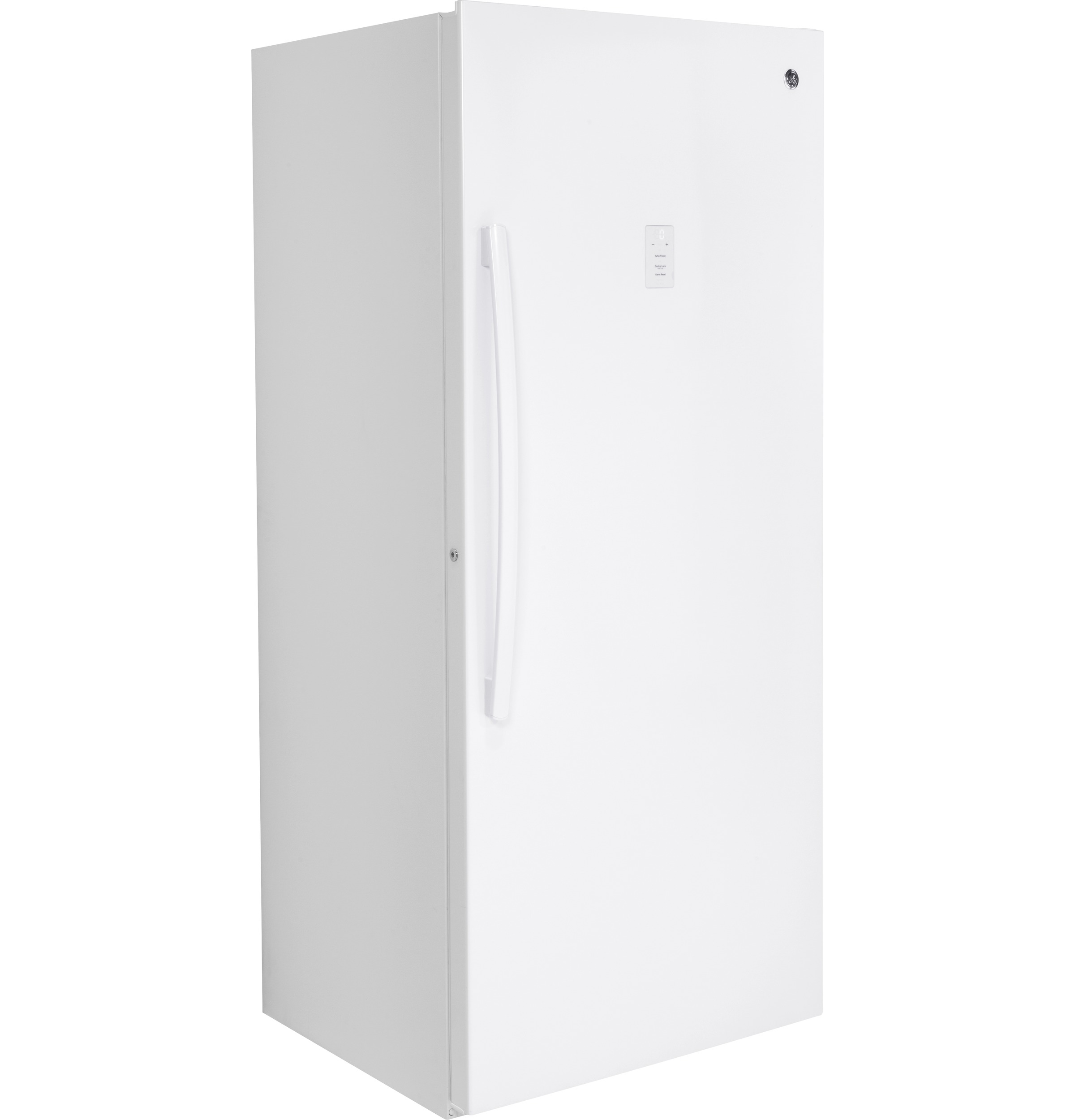 Model: FUF21SMRWW - S/D | GE GE® 21.3 Cu. Ft. Frost-Free Garage Ready Upright Freezer