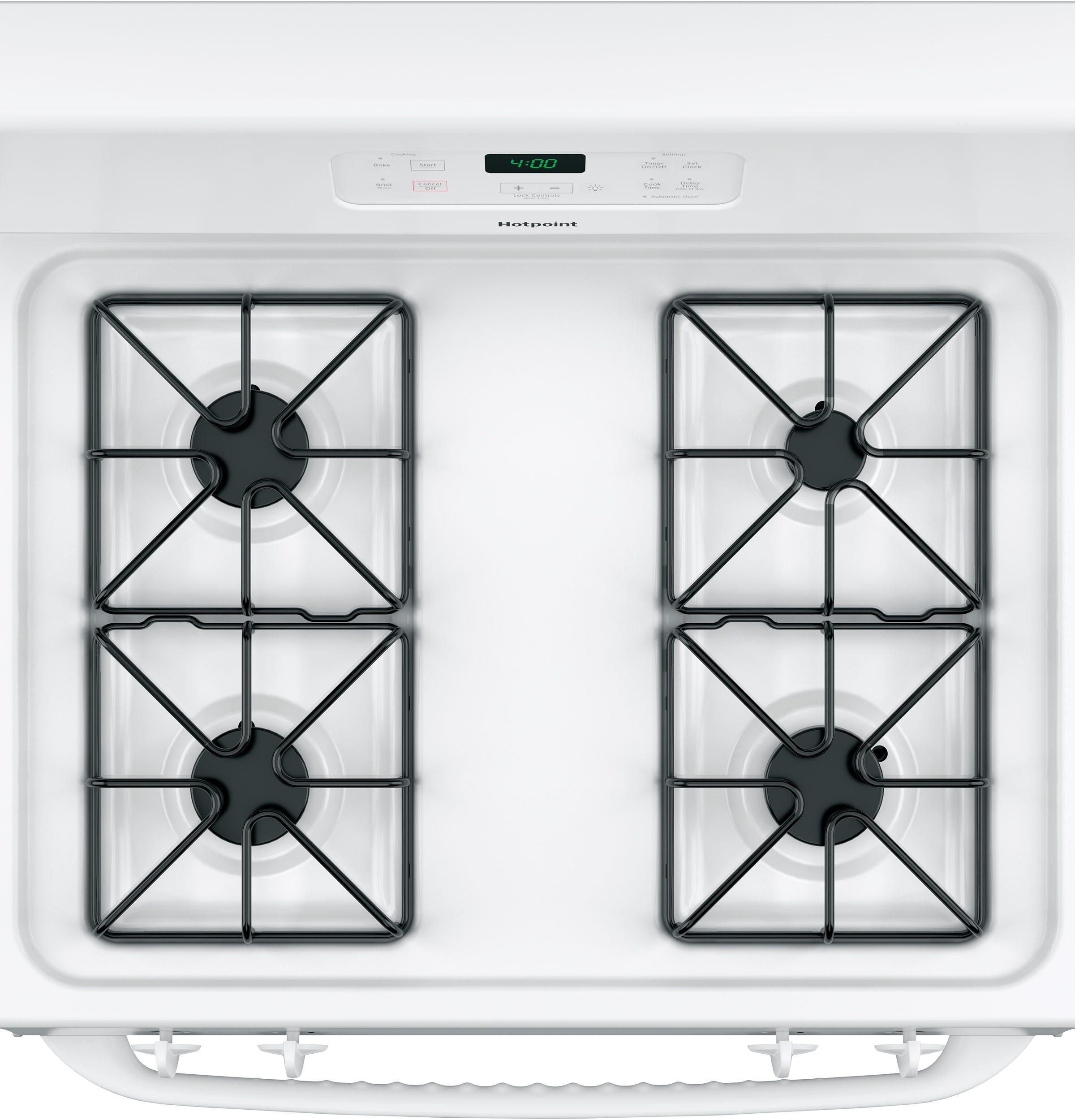 Model: RGBS400DMWW - S/D | Hotpoint Hotpoint® 30" Free-Standing Standard Clean Gas Range