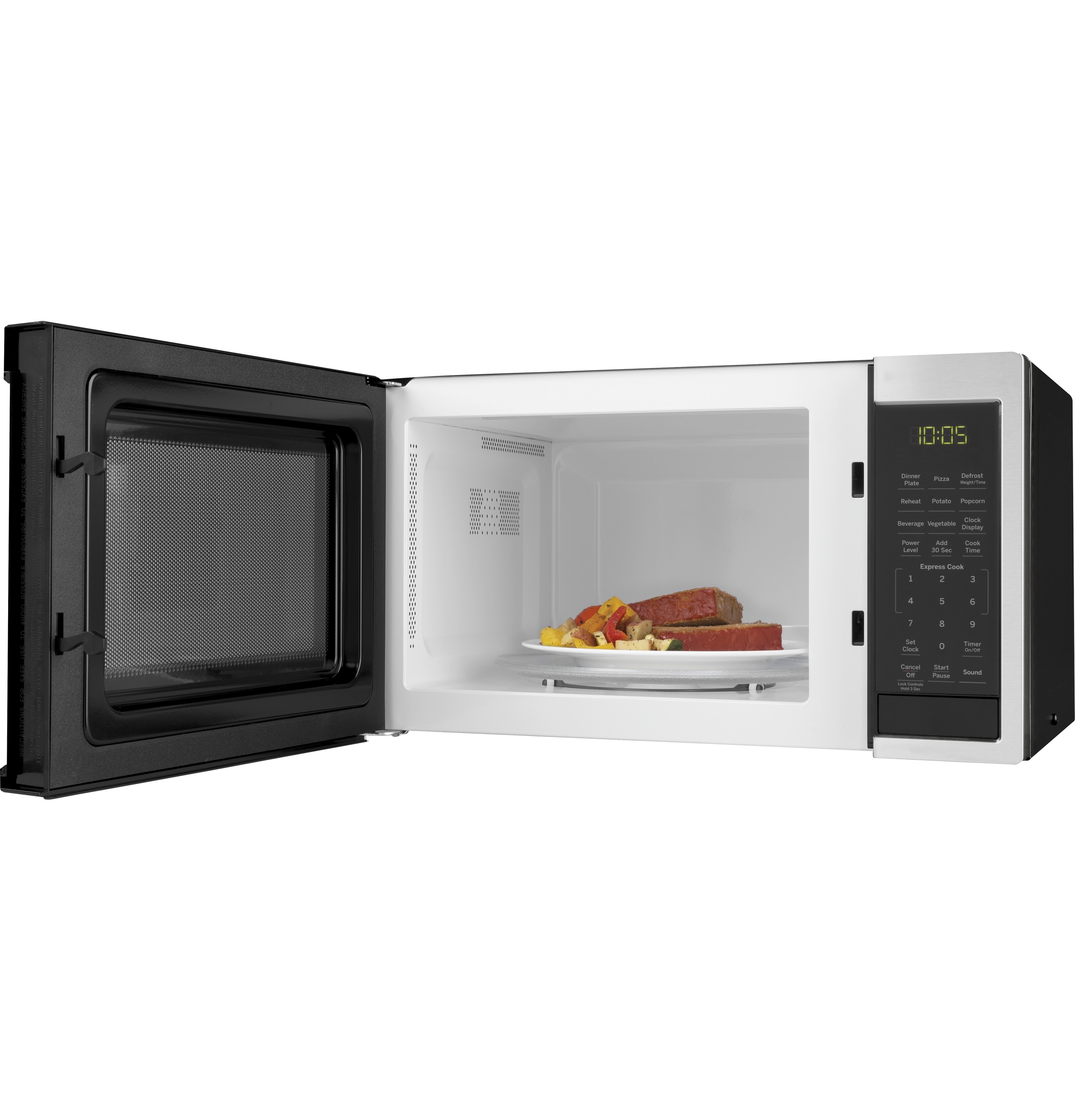 GE JES1095SMSS GE® 0.9 Cu. Ft. Capacity Countertop Microwave Oven