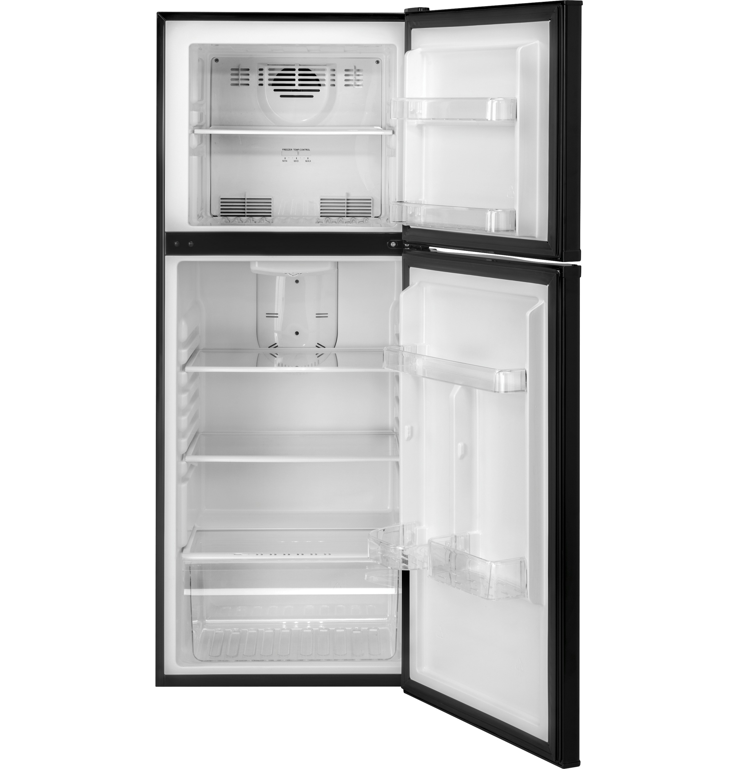 Haier HA10TG21SB 9.8 Cu. Ft. Top Freezer RefrigeratorHA10TG21SB