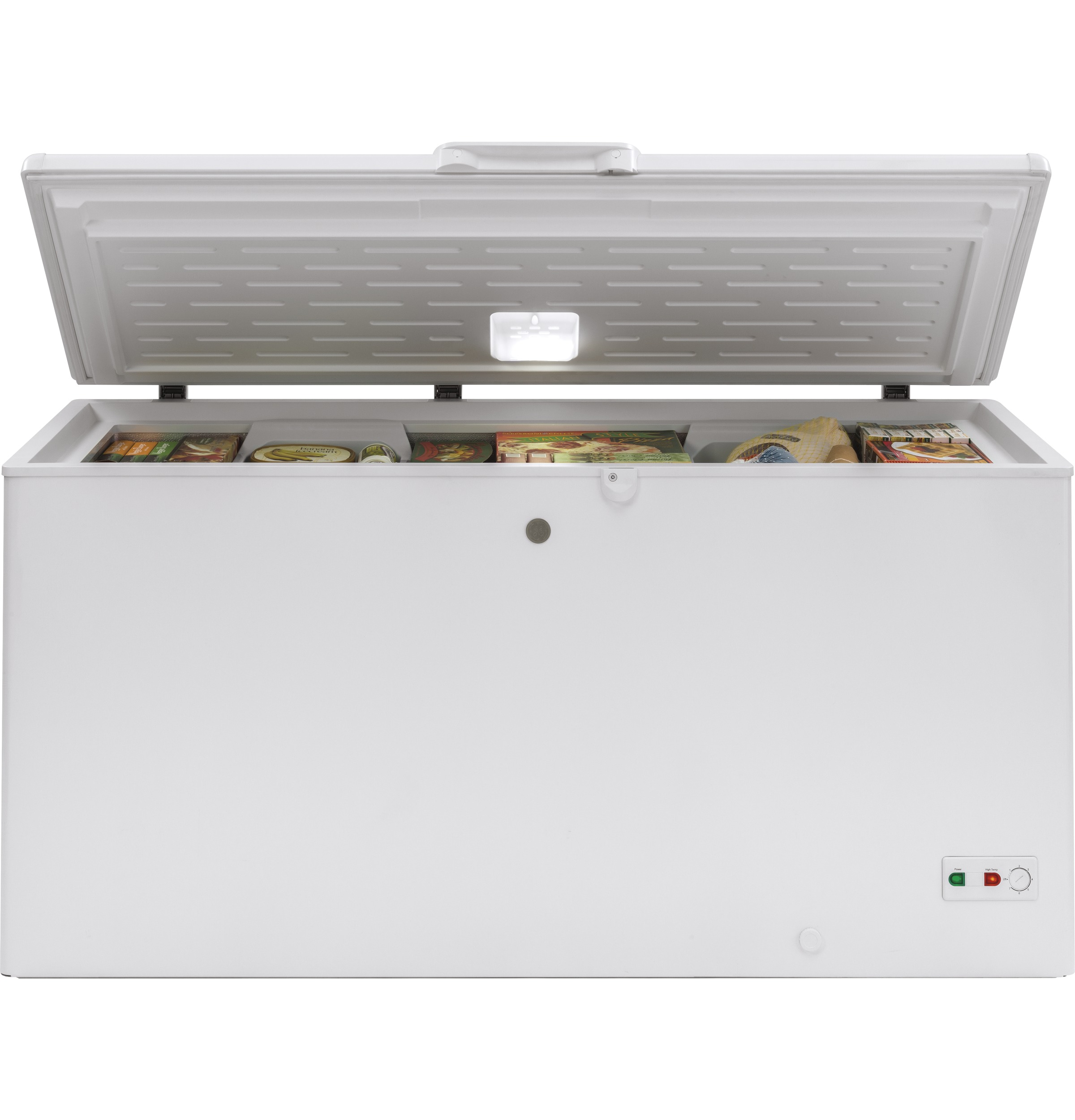 Ge Fcm16slww Ge 15 7 Cu Ft Manual Defrost Chest Freezer