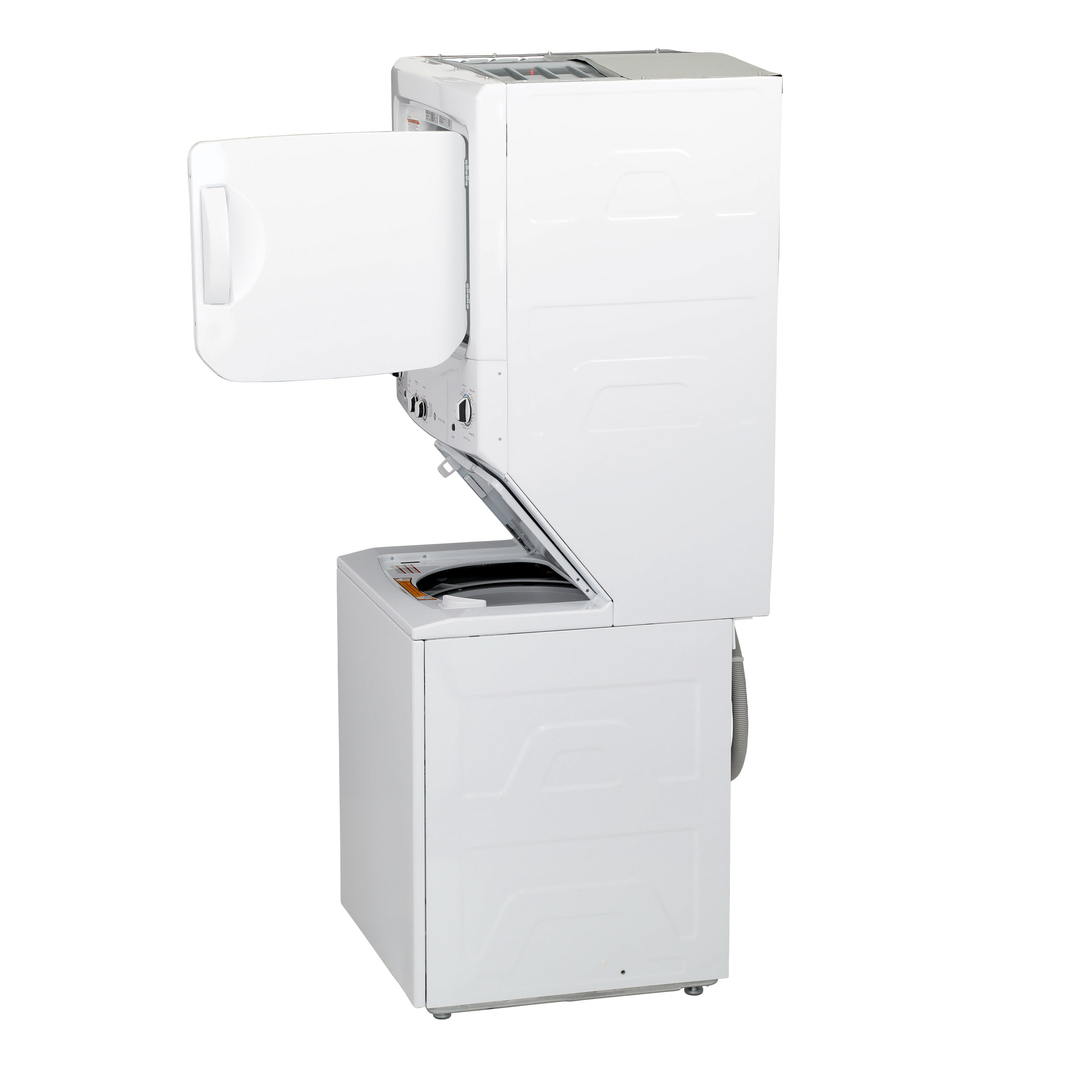 GE GUD27GSSMWW GE Unitized Spacemaker® 3.8 cu. ft. Capacity Washer