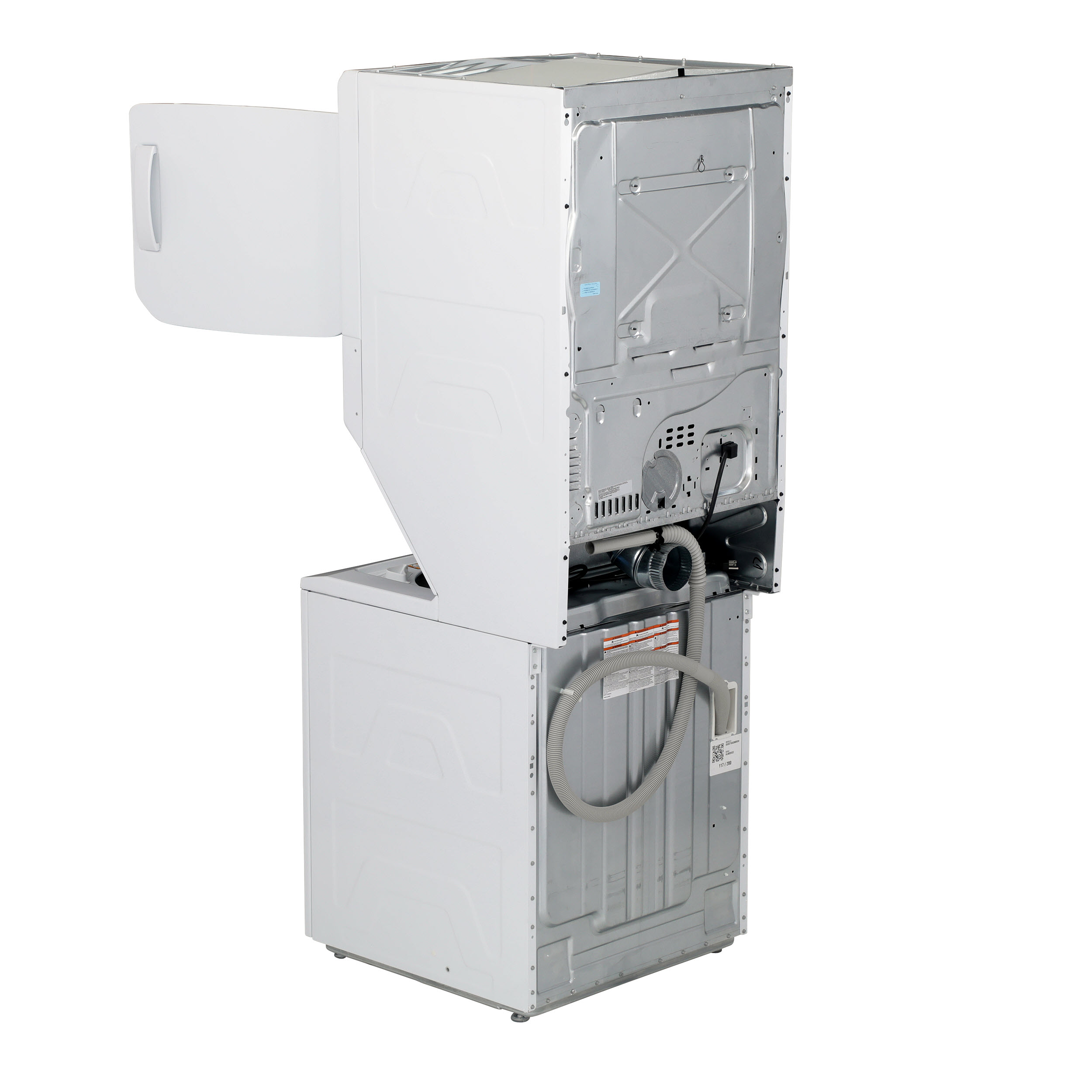 GE GUD27GSSMWW GE Unitized Spacemaker® 3.8 cu. ft. Capacity Washer