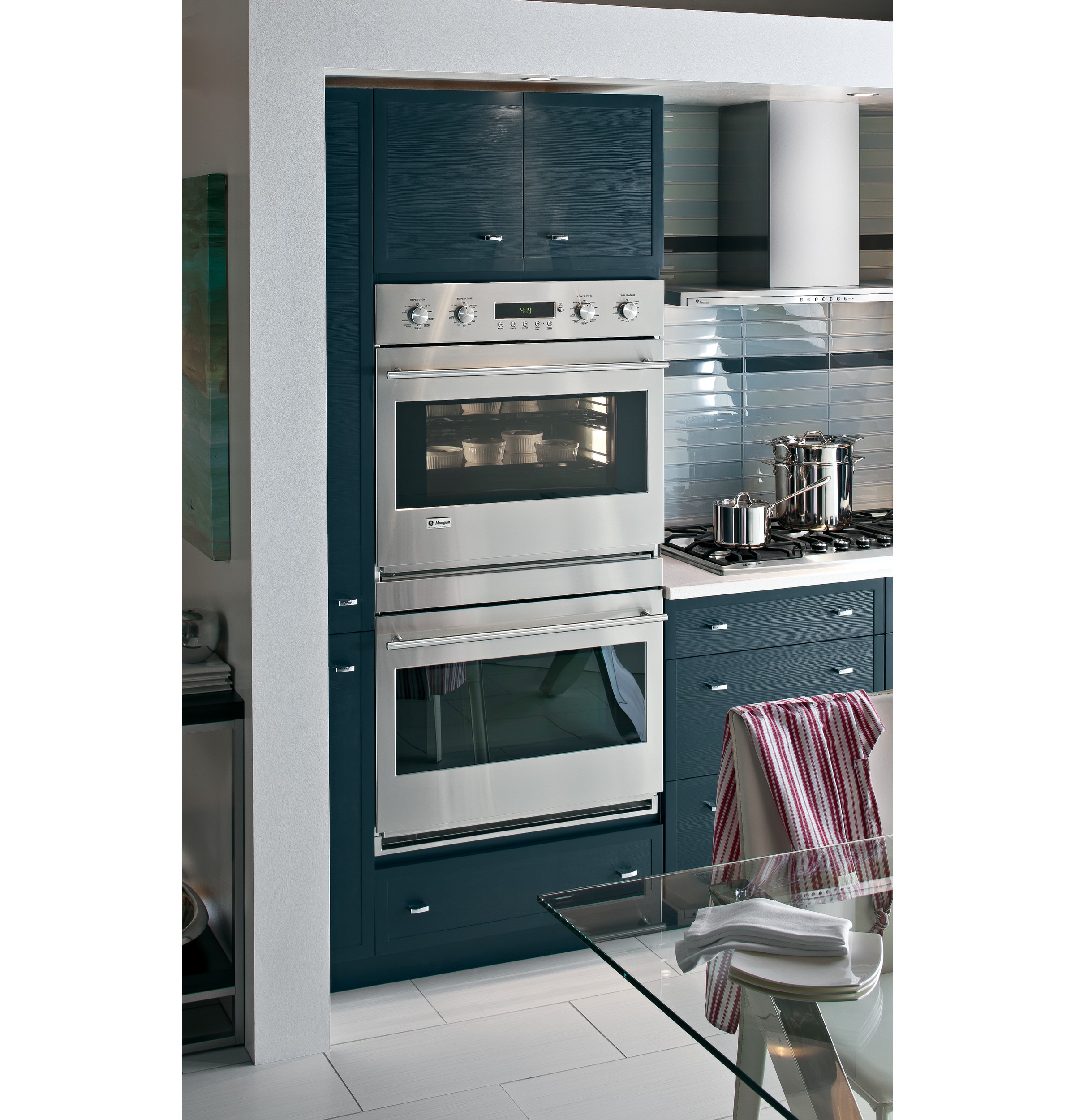 Model: ZET2SMSSSD | Monogram GE Monogram® 30" Built-In Electronic Convection Double Wall Oven
