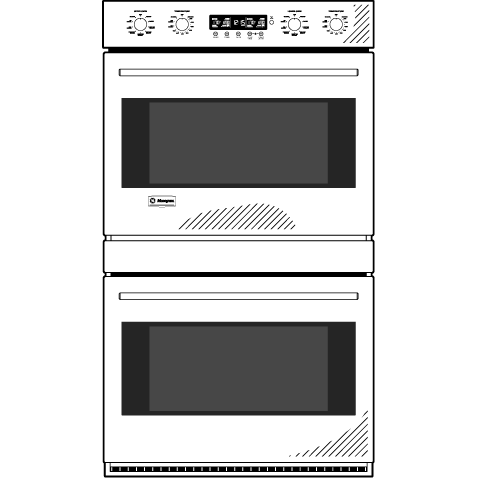 Model: ZET2SMSSSD | Monogram GE Monogram® 30" Built-In Electronic Convection Double Wall Oven