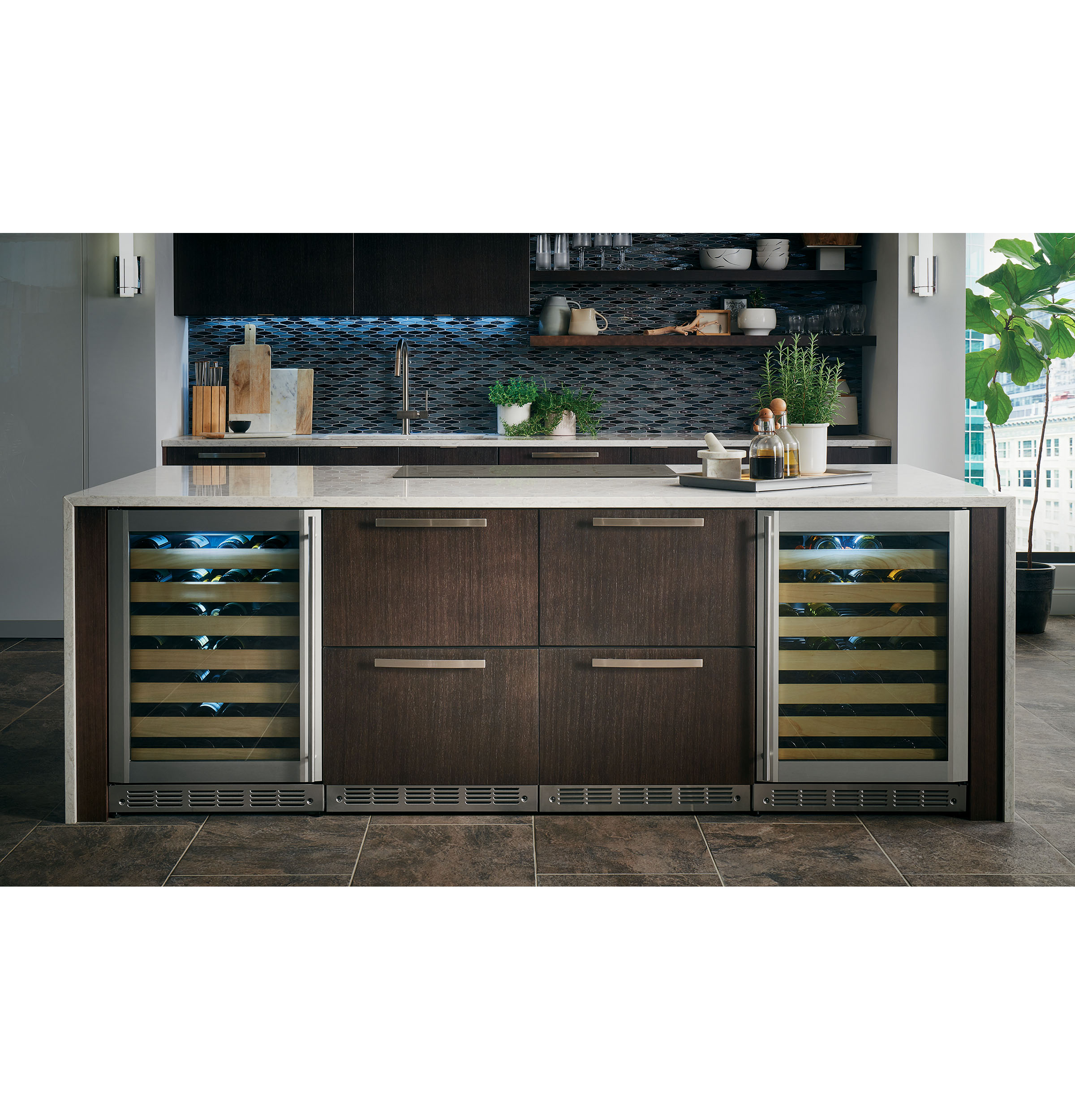 Model: ZDWR240HBS | Monogram Monogram Stainless Steel Wine Reserve